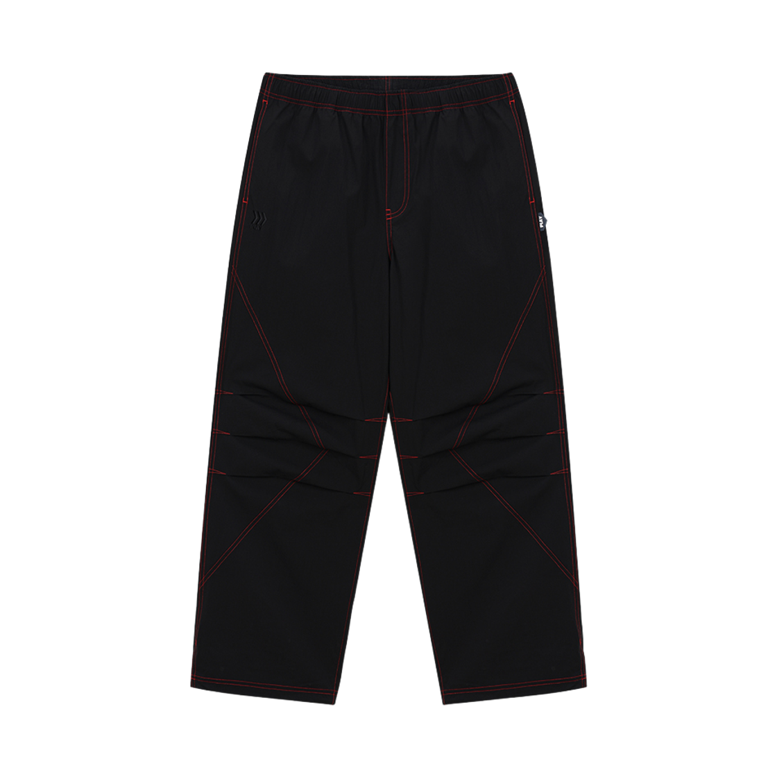 GWBFPL01 WILLBE PLAY Double Stitch Pants Black