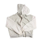 Nonnod Duplex Hooded Zip-Up White