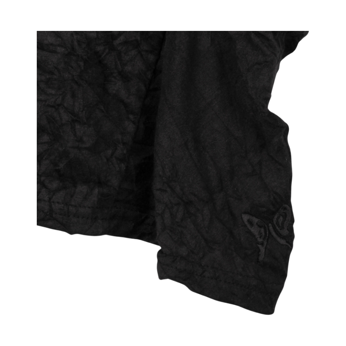 구월십일 레이스 펌프 캡 반팔 티셔츠 블랙(GUWOLSIBIL Lace Pump Cap Sleeve Top Black) - 5