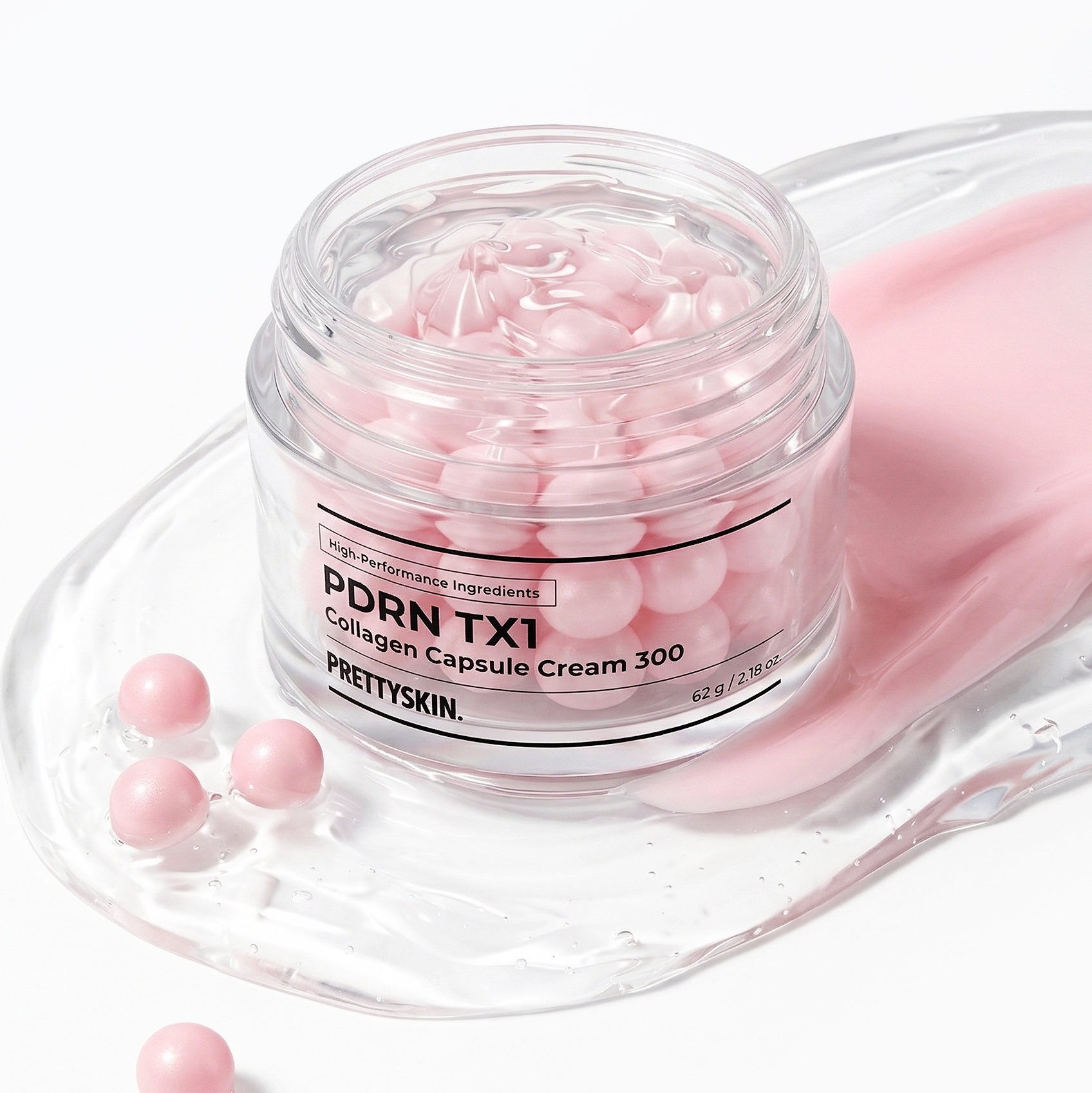 PRETTYSKIN PDRN TX1 COLLAGEN CAPSULE CREAM 300 착용 스타일 - 3