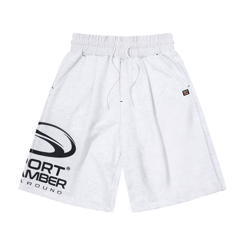 스포츠챔버 버뮤다 스웻 쇼츠 1% 그레이(SPORT CHAMBER Bermuda Sweat Shorts 1% Gray)