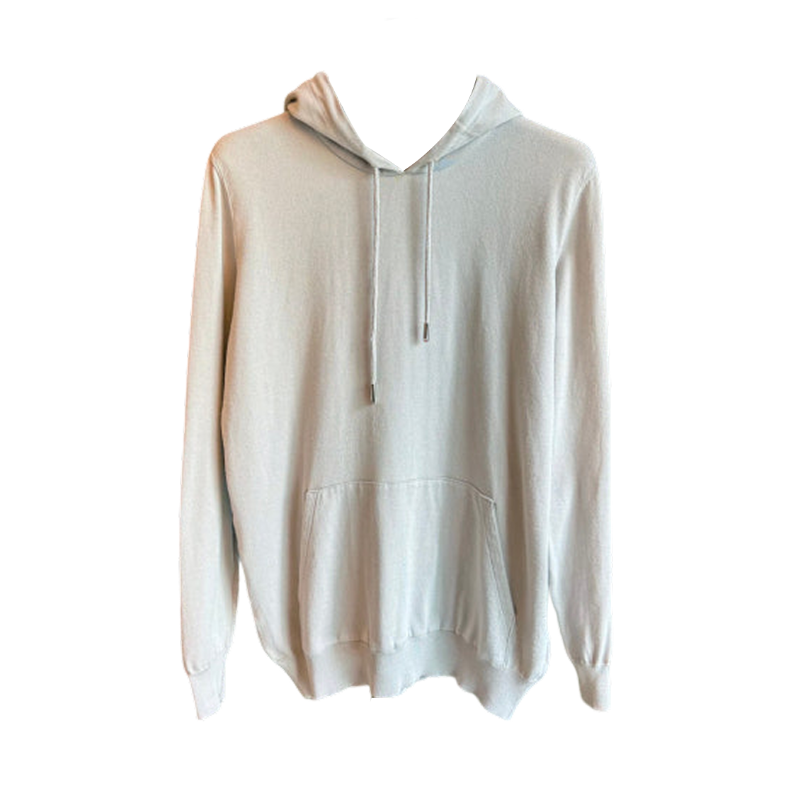 키톤 코튼 후드 라이트 베이지(Kiton Cotton Hoodie Light Beige) - 1