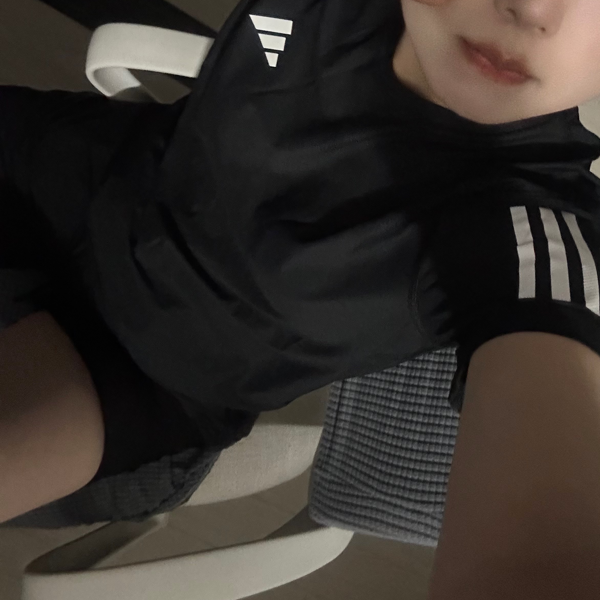 Adidas x Willy Chavarria Logo Short Sleeve T-Shirt Black - US Sizing 착용 스타일