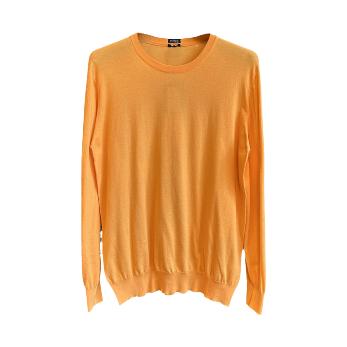 UMKXX31K322 Kiton Knit Roundneck T-Shirt Orange