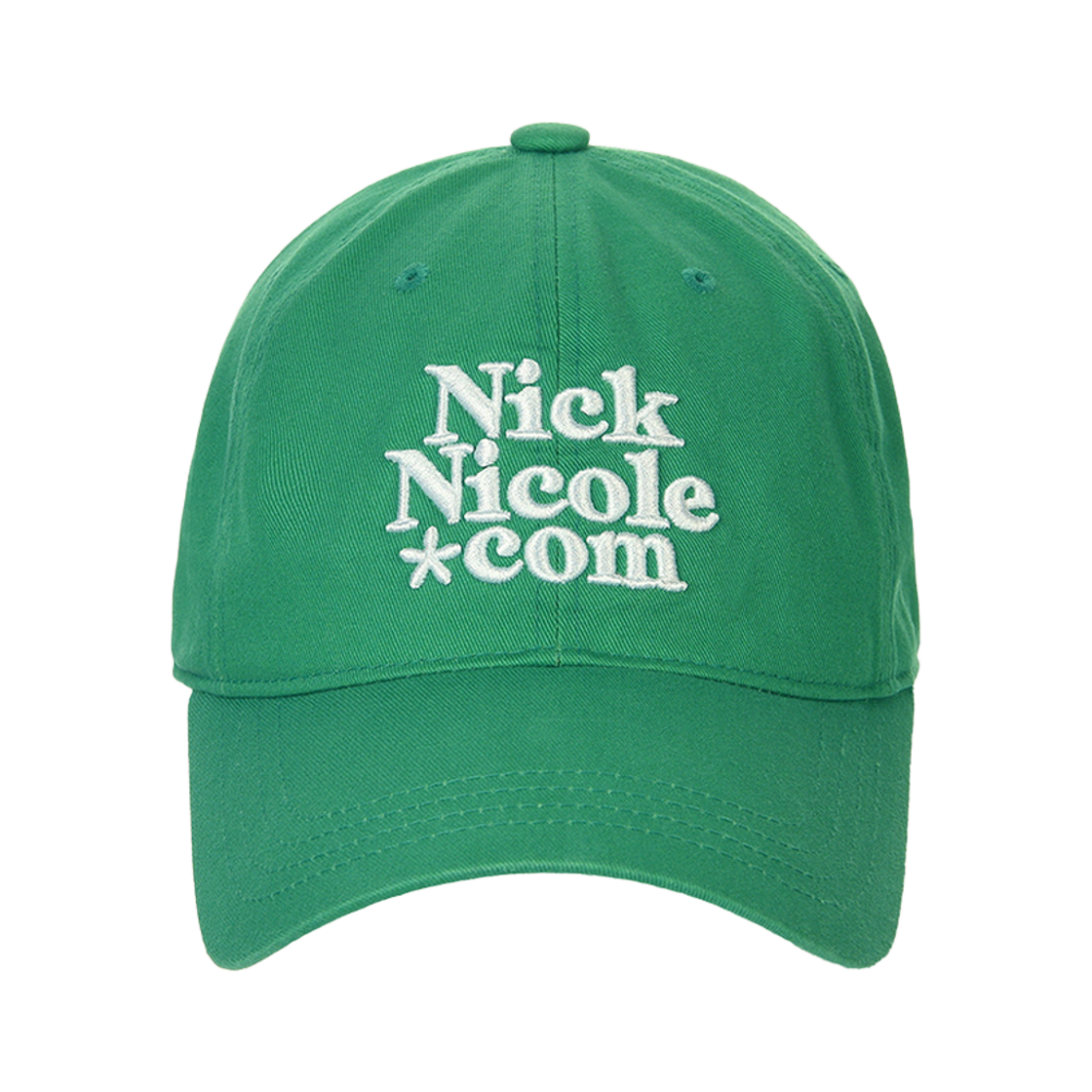 닉앤니콜 NN 닷컴 시그니처 볼 캡 그린(NICK&NICOLE NN Dotcom Signature Ball Cap Green) - 1