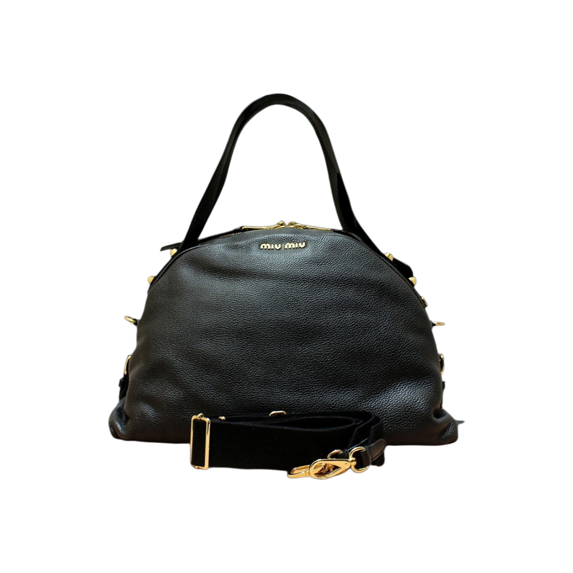 IT66WLKS5OGG Miu Miu Vitello Phoenix Tote Bag 5BB036