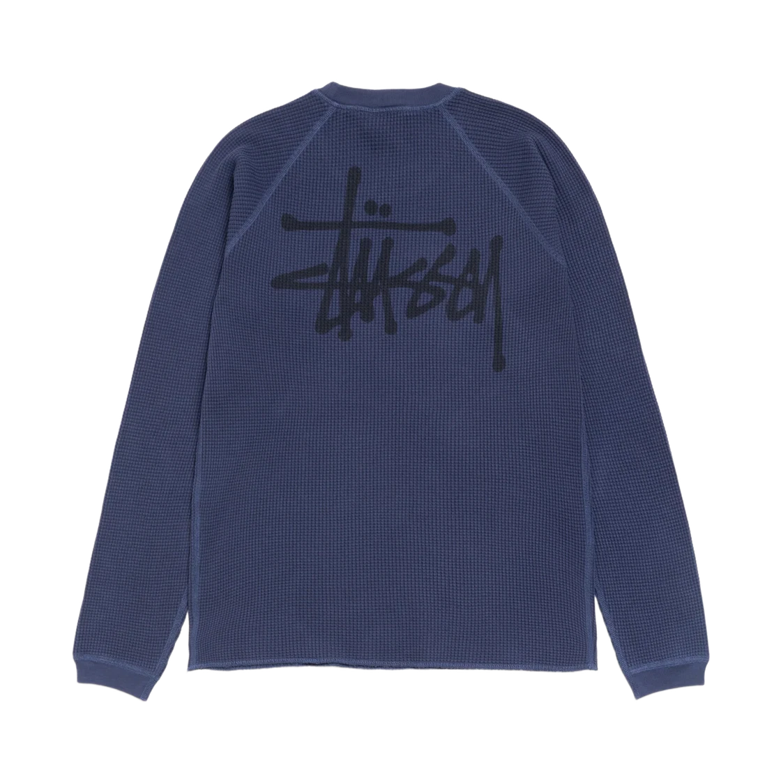 Stussy Stussy Raglan Thermal LS Crew Navy · S