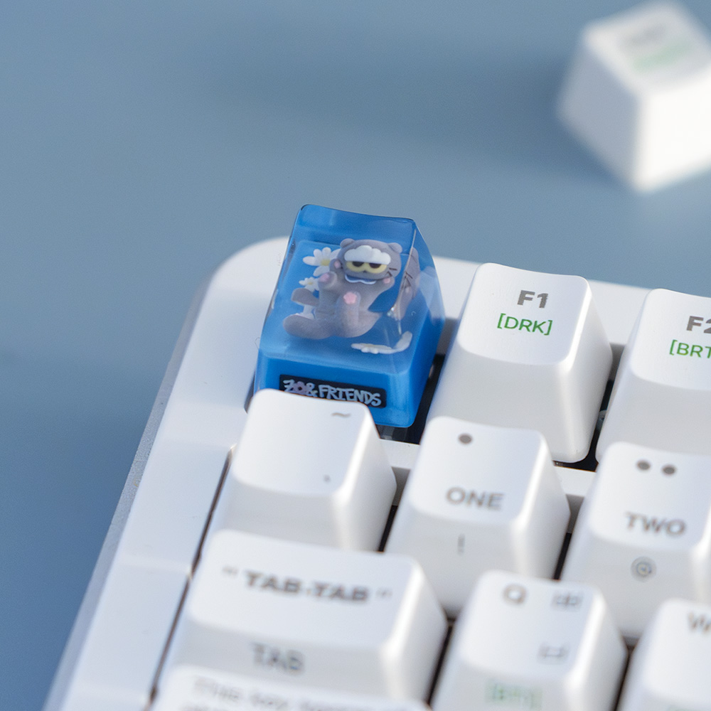 로이체 조앤프렌즈 포인트 커스텀 레진 키캡(Royche Jo & Friends Premium Resin Artisan Keycap - Mixed Color Edition) - 3