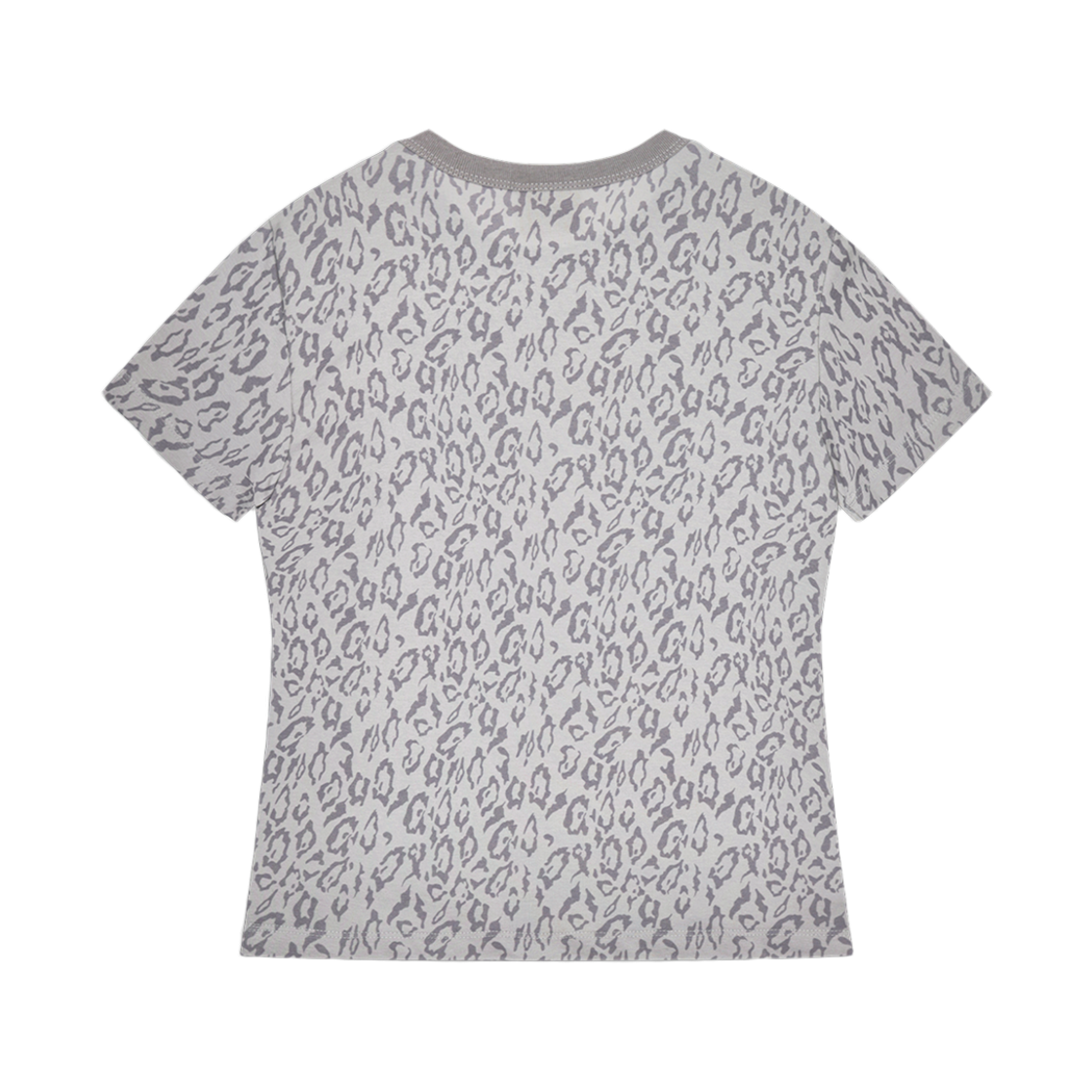애프터매스 여성 레오파드 반팔 티셔츠 그레이(Aftermath Atm W Leopard Tee Grey) - 3