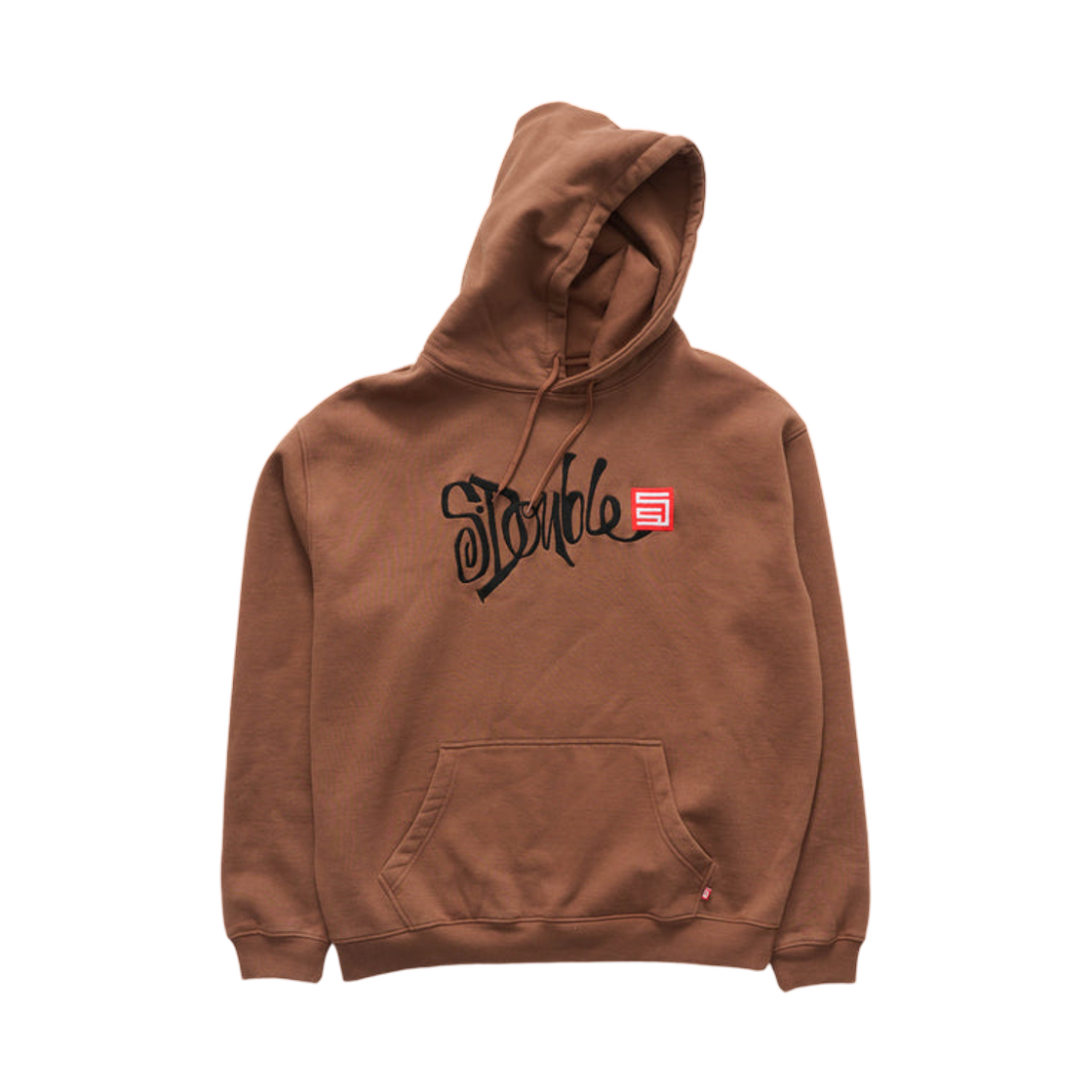 에스더블 브러쉬 풀오버 후드 초콜릿(S/Double Brush Pullover Hoodie Chocolate)