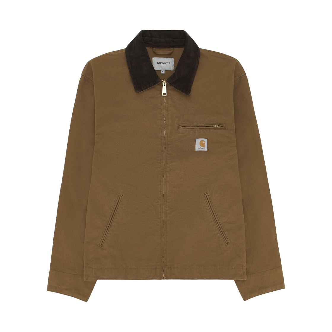 칼하트 WIP 디트로이트 자켓 해밀턴 브라운 토바코(Carhartt WIP Detroit Jacket Hamilton Brown Tobacco)