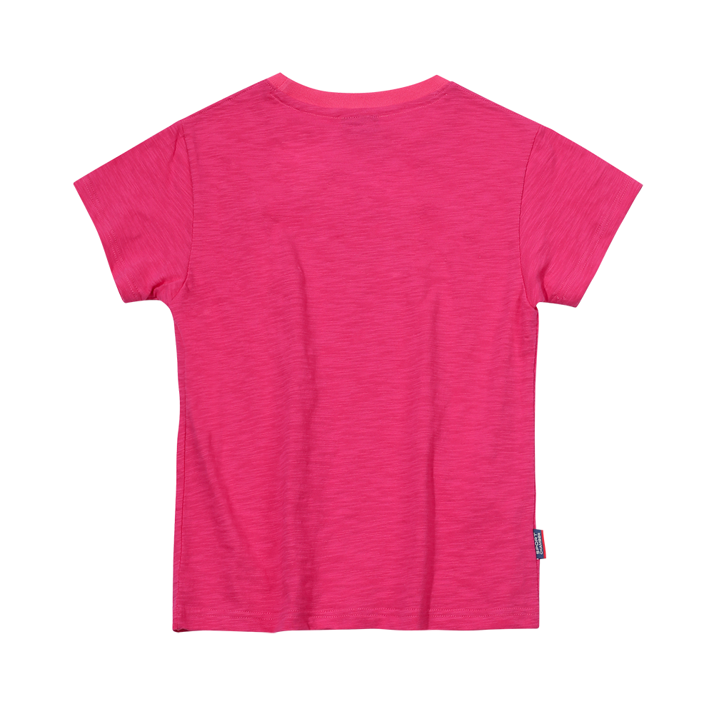 스포츠챔버 우먼 롱플래시 슬럽 티셔츠 핑크(SPORT CHAMBER Women Long Flash Slub T-Shirt Pink) - 2