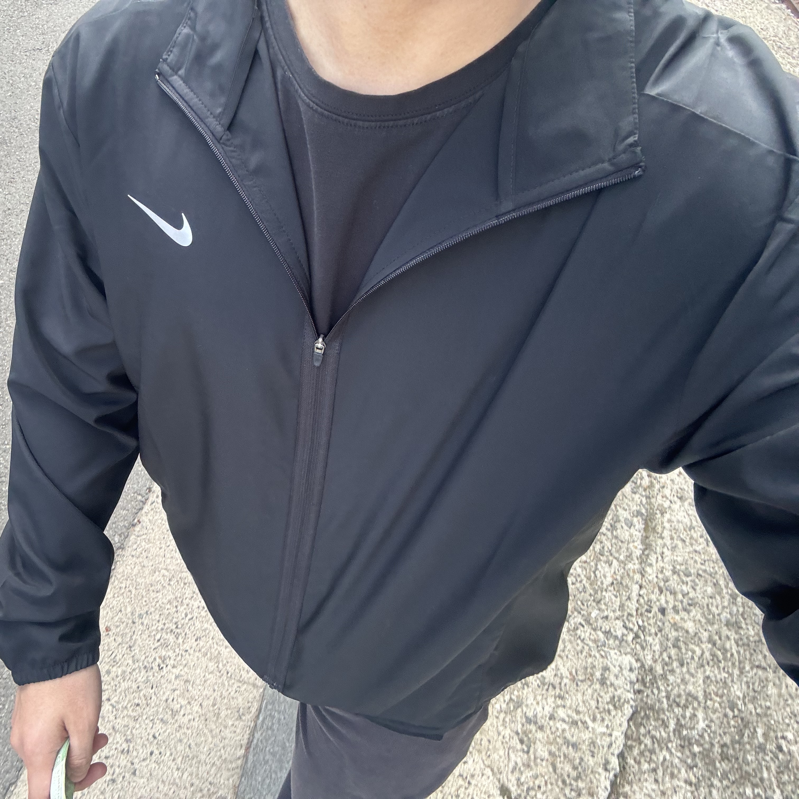 Nike Foam Dri-Fit Jacket Black - Asia 착용 스타일