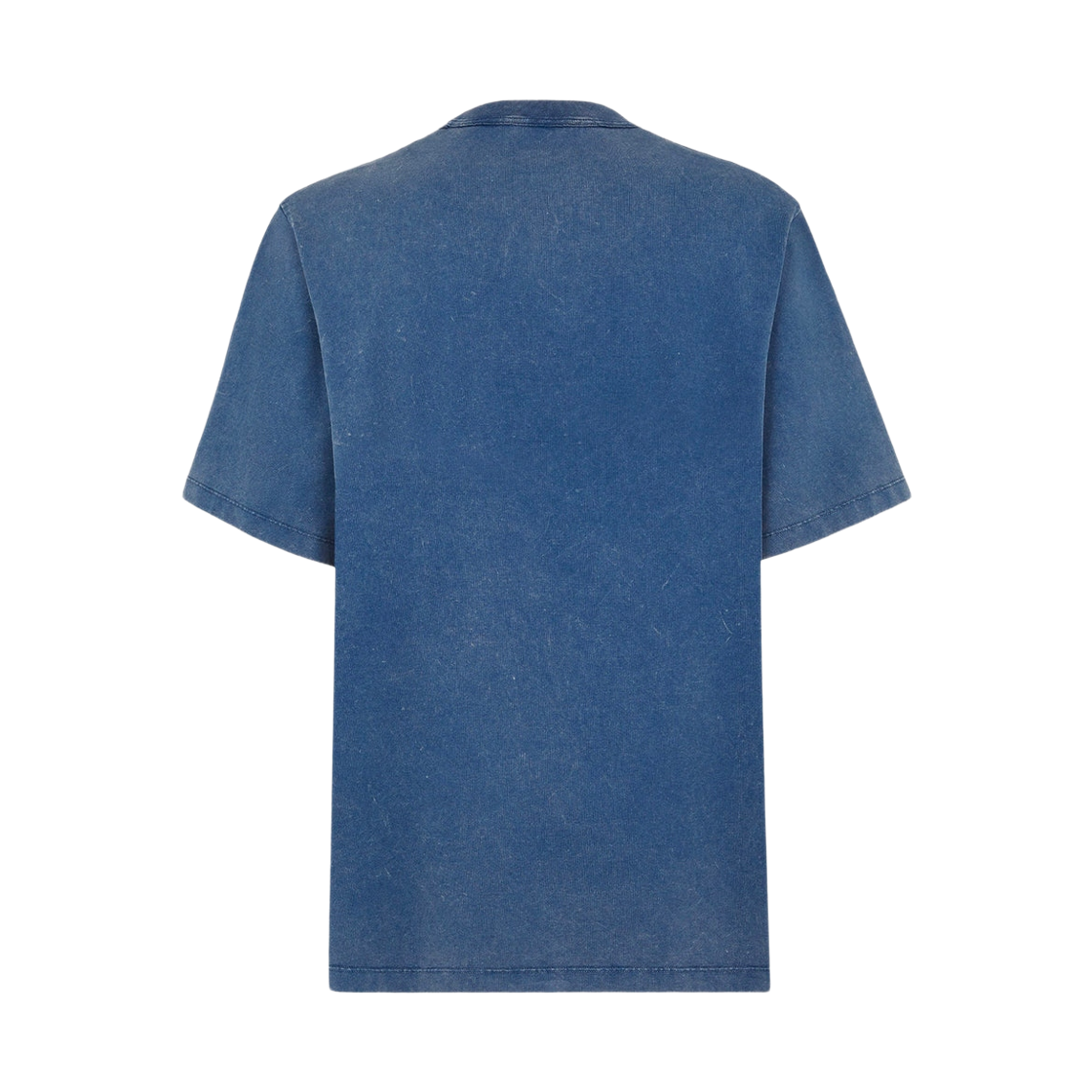 펜디 워시드 코튼 티셔츠 블루(Fendi Washed Cotton T-Shirt Blue) - 2