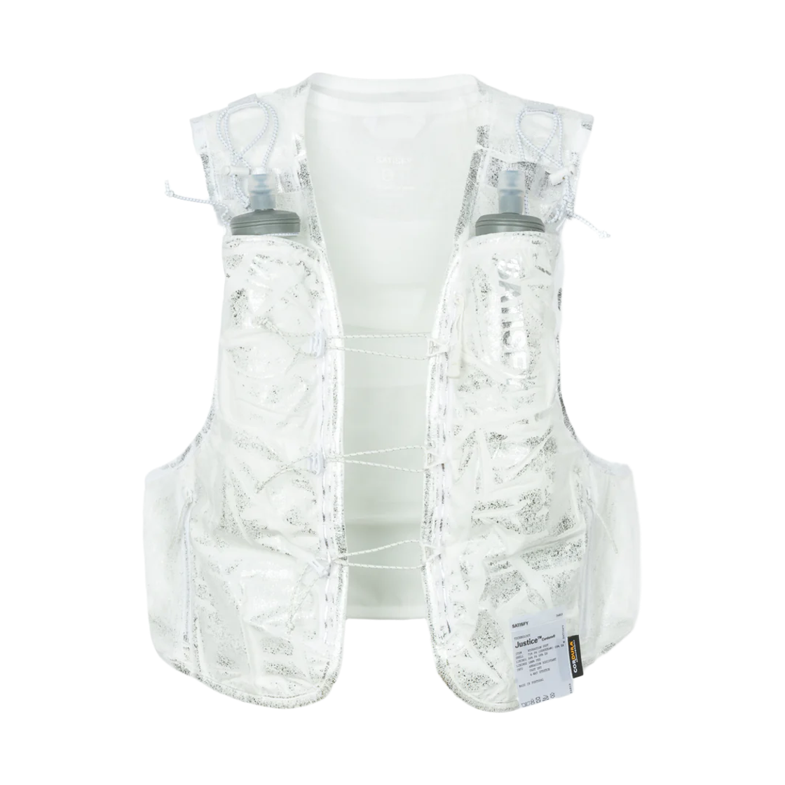 새티스파이 저스티스 코듀라 5L 하이드레이션 베스트 실버 포일(Satisfy Justice Cordura 5L Hydration Vest Silver Foil)
