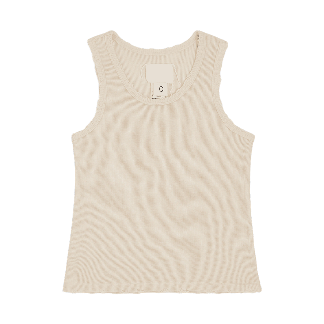투위드 클래식 와플 니트 나시(Tuewid Classic Waffle Knit Sleeveless Top)