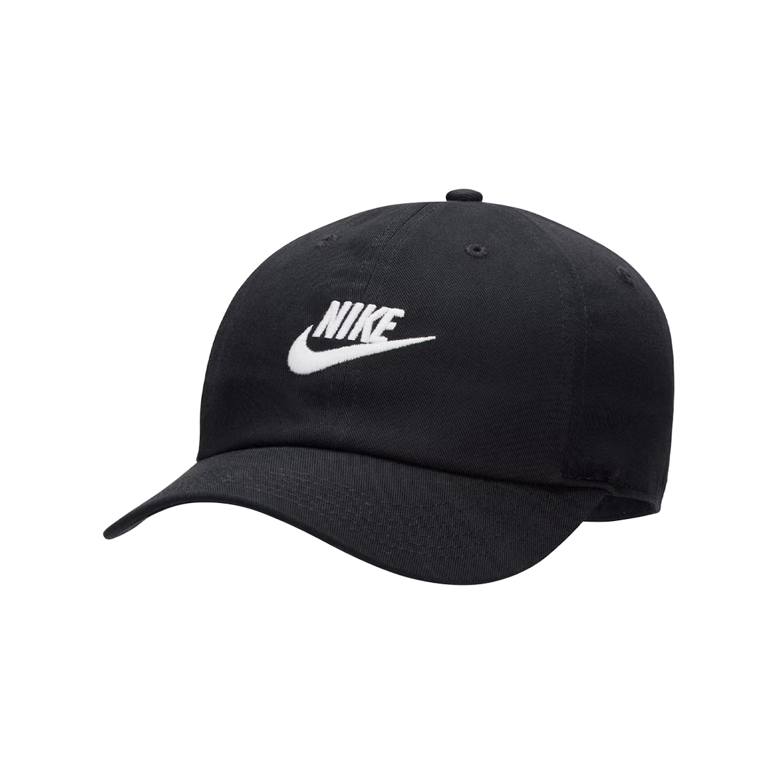 FB5063-010 [17% 쿠폰] (Kids) Nike Club Unstructured Futura Wash Cap Black