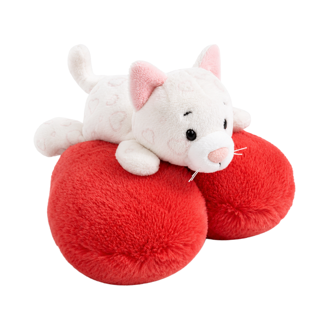 4012390494051 [KREAM 단독] NICI Soft toy cat cute 13cm lying on heart GREEN