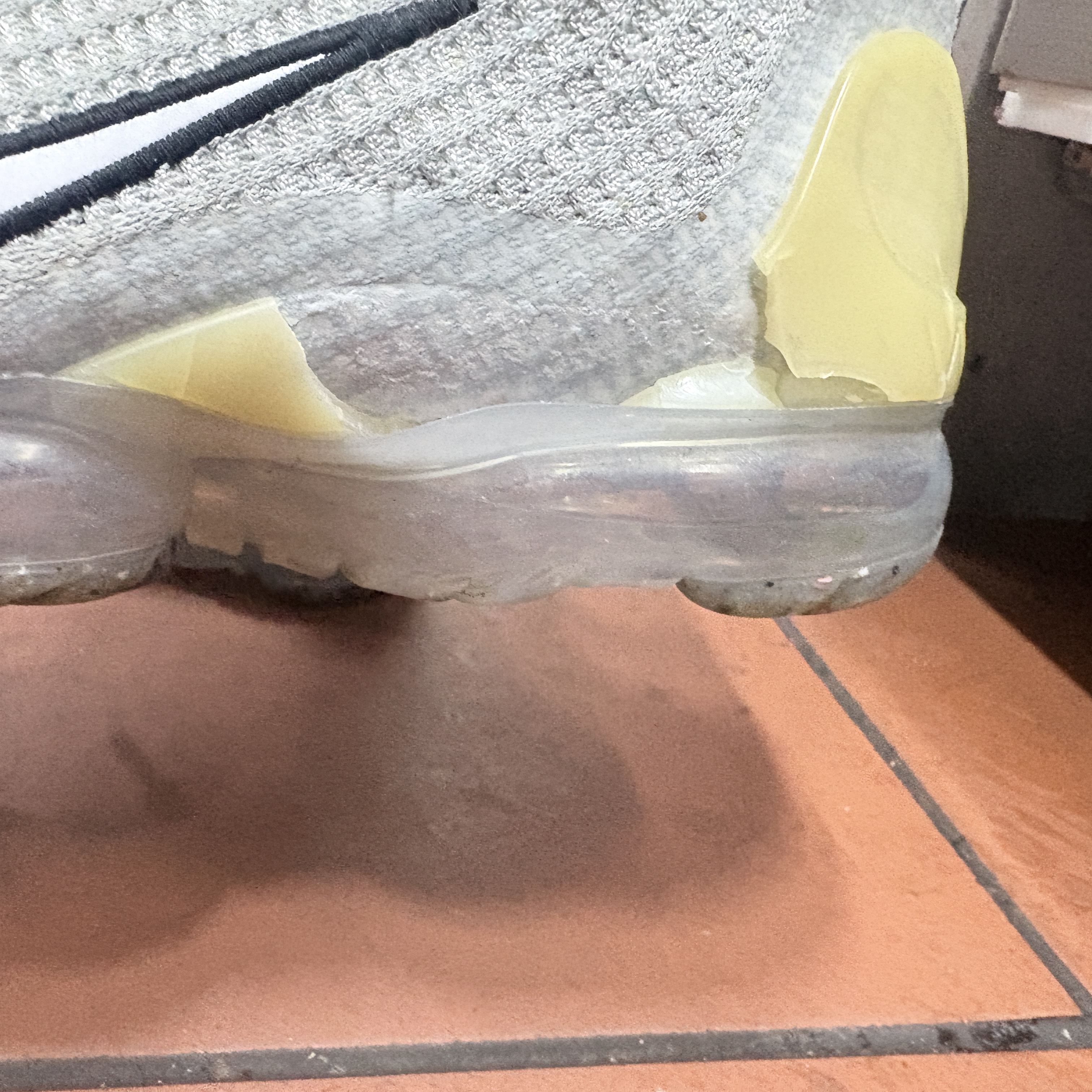 Nike Air VaporMax 2021 Flyknit White 착용 스타일 - 3