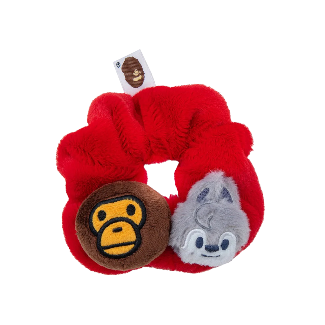 베이프 x 스트레이 키즈 스크런치 방찬(BAPE x Stray Kids Scrunchies Wolf Chan) - 1