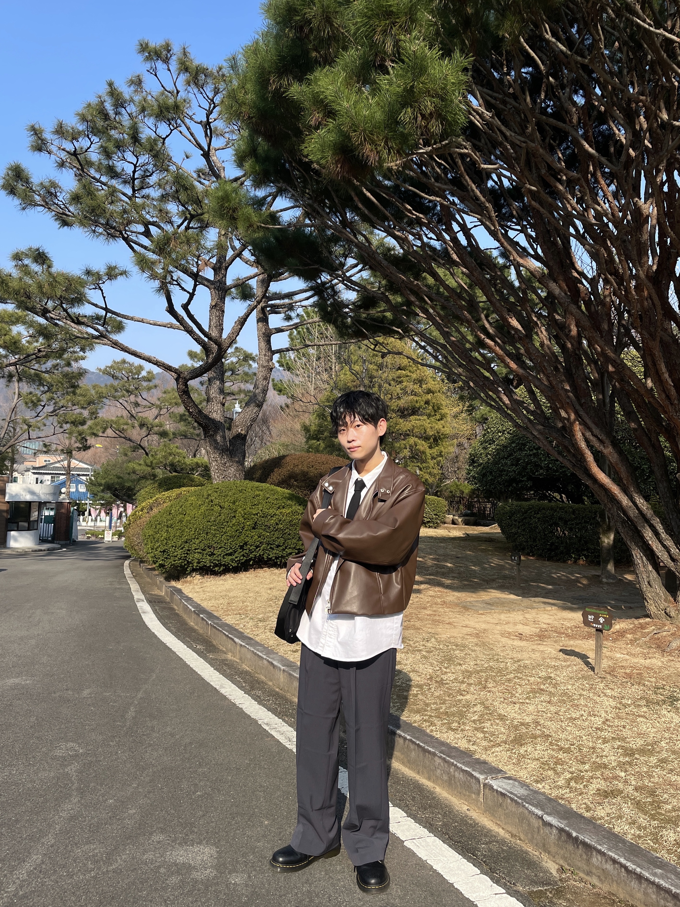 Dr. Martens 1461 Smooth Black 착용 스타일 - 6