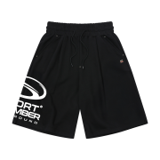 SPORT CHAMBER Bermuda Sweat Shorts Black
