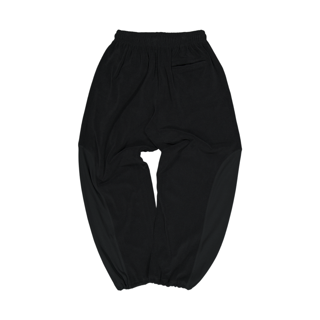 언더마이카 무.185 서클 로고 배기 테리 팬츠 블랙(Undermycar Mu.185 Circle Logo Baggy Terry Pants Black) - 3