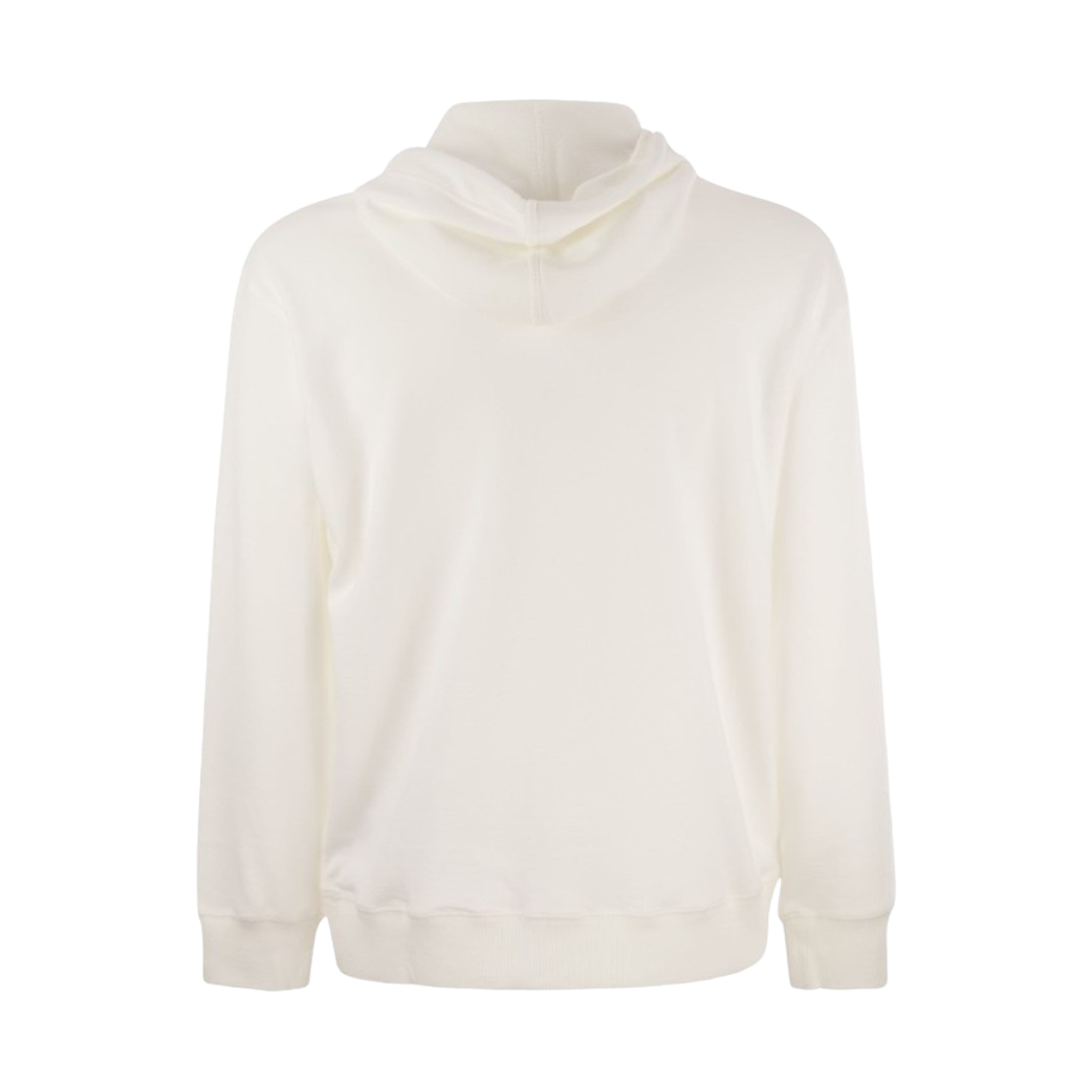 브루넬로 쿠치넬리 드로우스트링 후드 오프 화이트(Brunello Cucinelli Drawstring Hooded Off White) - 2