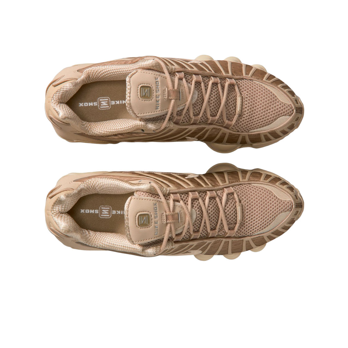 (W) 나이키 샥스 TL 리넨 메탈릭 실버((W) Nike Shox TL Linen Metallic Silver) - 2