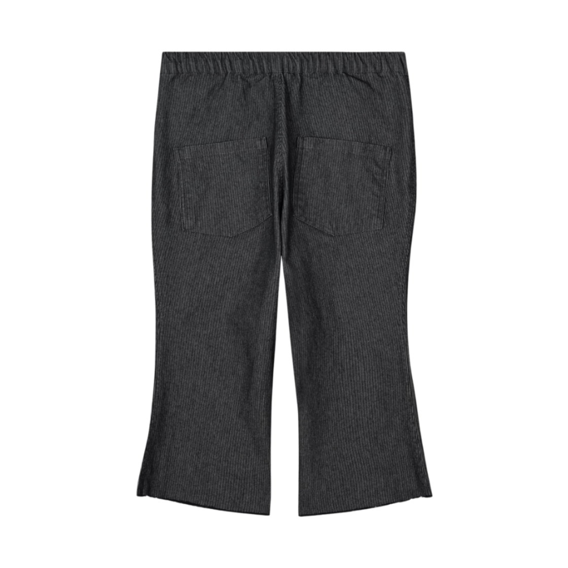 구월십일 7부 스티치 부츠컷 팬츠 블랙(GUWOLSIBIL Three-Quarter Bootcut Jeans Black) - 2