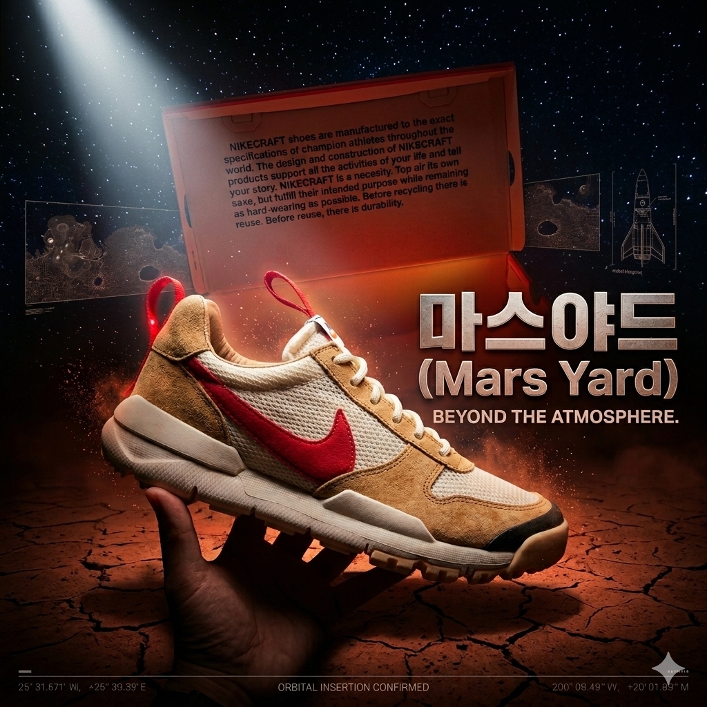 Nike x Tom Sachs Mars Yard Shoe 3.0 Space Camp 착용 스타일