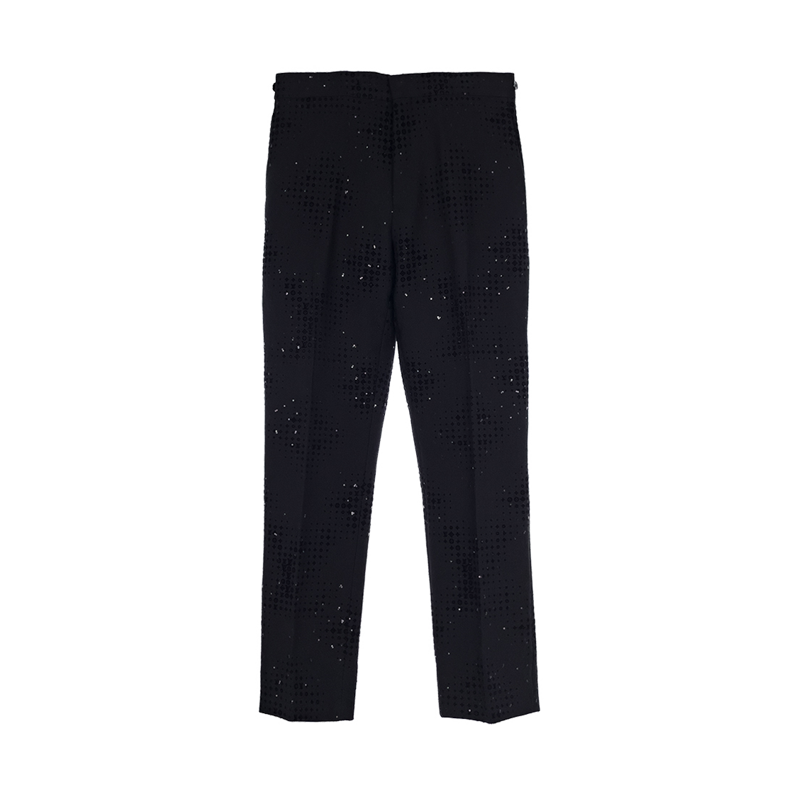 ITBGB3MAEHOW Louis Vuitton MNG Celebration Evening Cigarette Pants Black