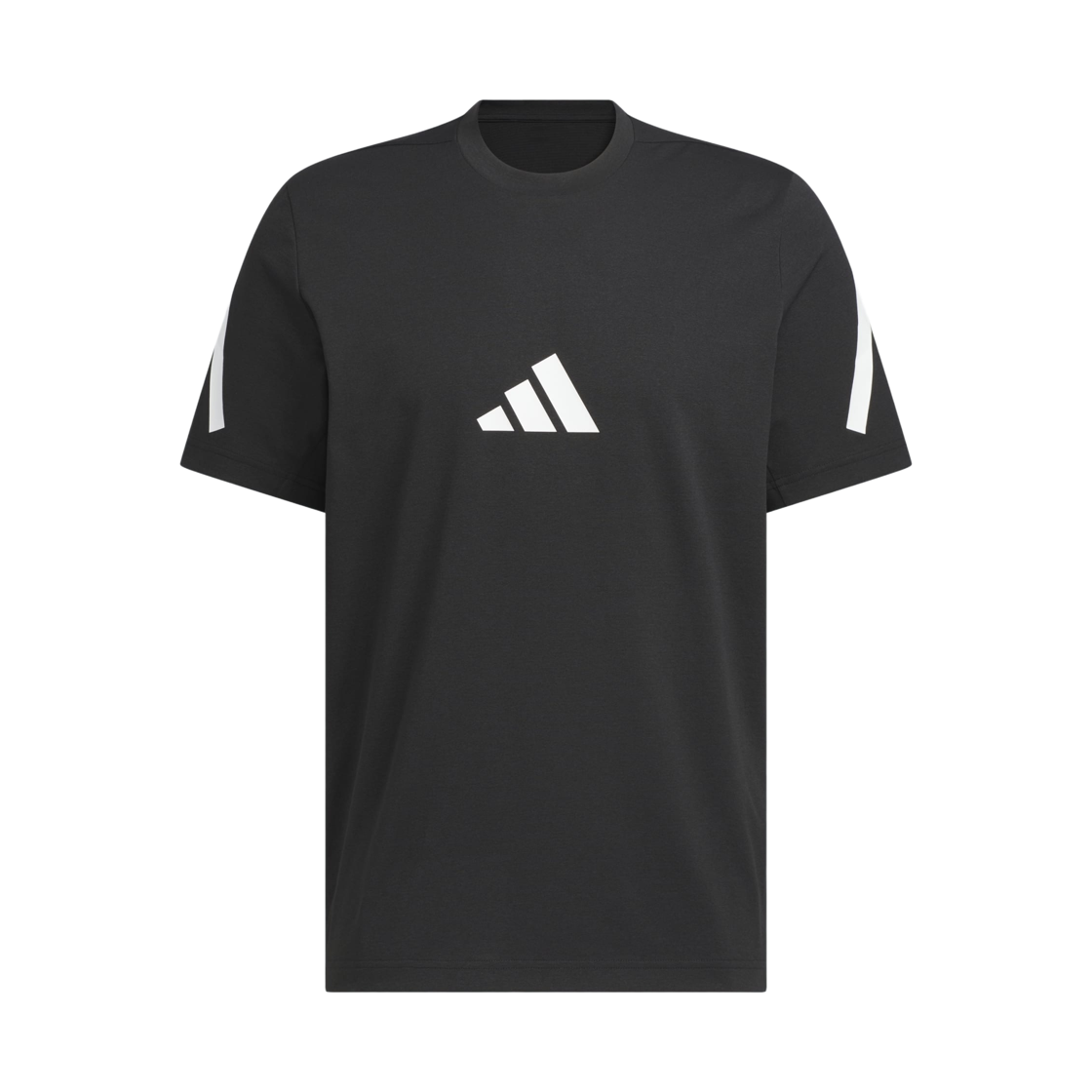 KG7404 Adidas Z.N.E Regular Fit Carat Short Sleeve T-Shirt Black - KR Sizing