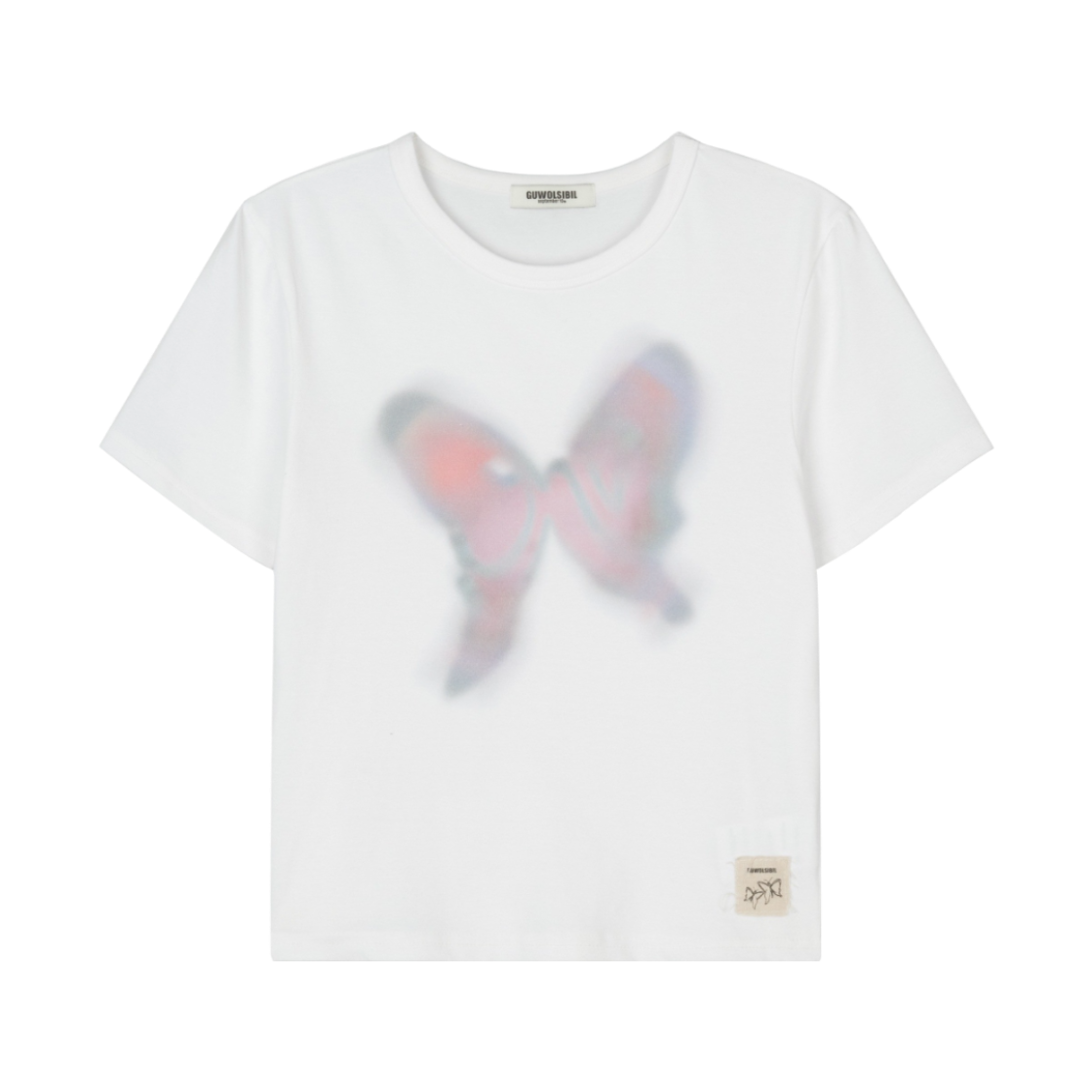 구월십일 시그니처 스탠다드 반팔 티셔츠 화이트(GUWOLSIBIL Signature Standard Top White)