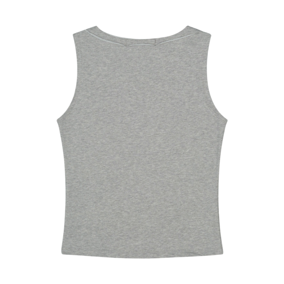 구월십일 네크 컷 엣지 슬리브리스 그레이(GUWOLSIBIL Neck Cut Edge Sleeveless Grey) - 2