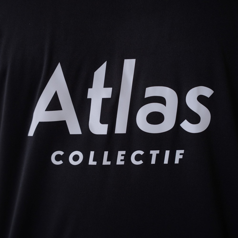 아틀라스 콜렉티프 일루미 트랙스 V2 맨즈 러닝 싱글렛 블랙(Atlas COLLECTIF Illumi Trax V2 MENS Running Singlet BK) - 3