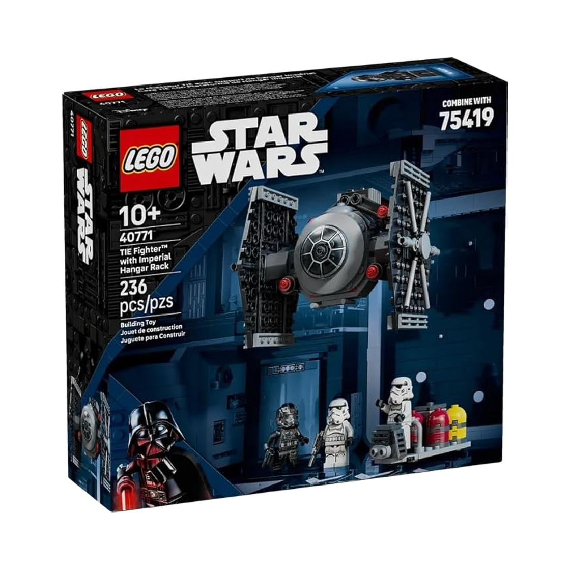 레고 스타워즈 타이 파이터와 제국군 격납고 거치대(Lego Star Wars Tie Fighter with Imperial Hangar Rack) - 2