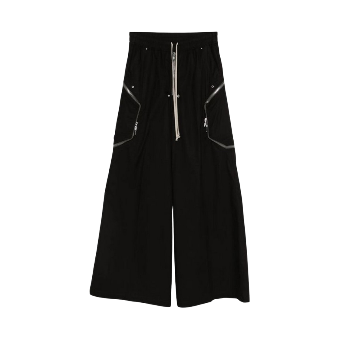 릭 오웬스 코튼 포플린 템플 하이저 벨라스 팬츠 블랙(Rick Owens Temple Heizer Belas Pants in Cotton Poplin Black)