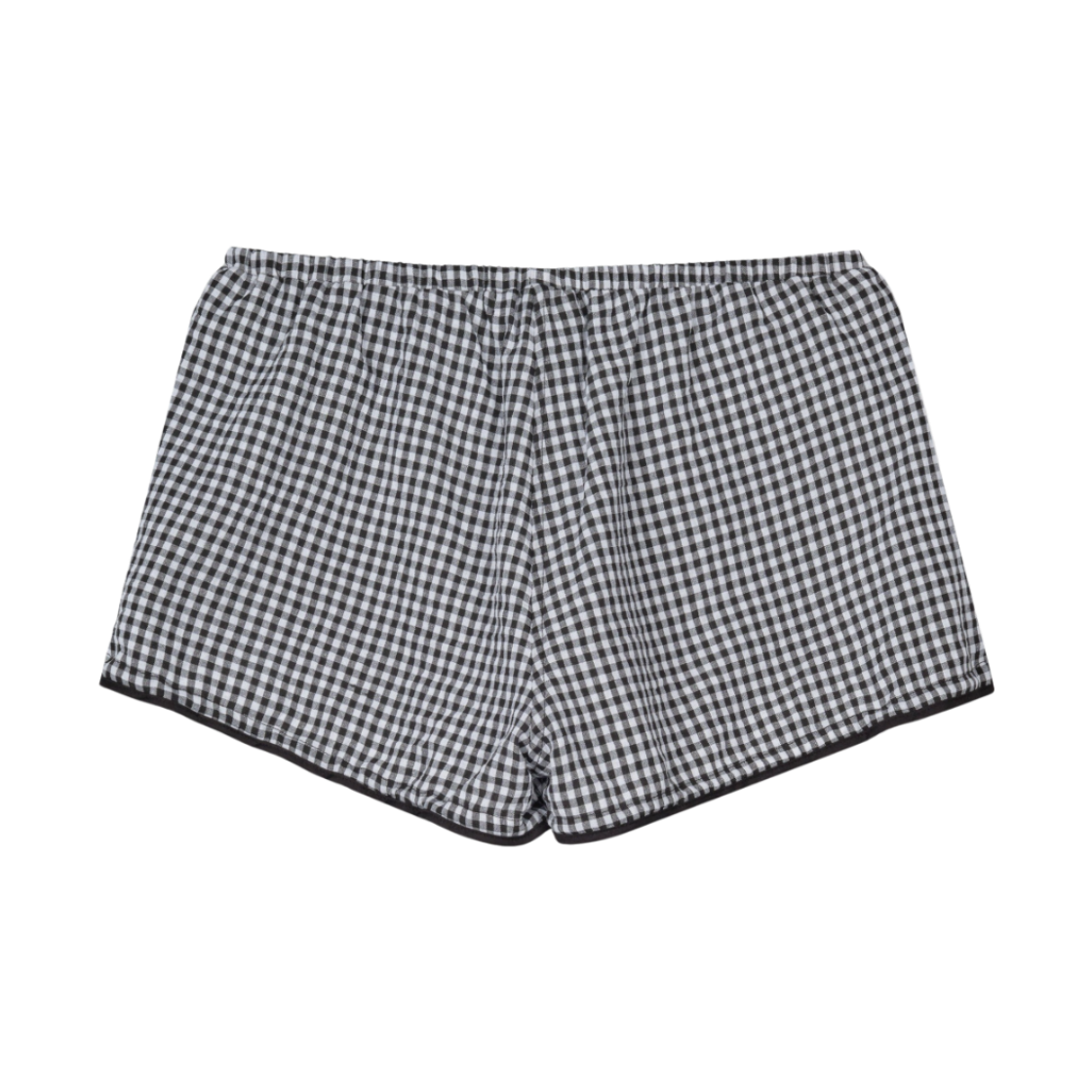 구월십일 체크 펌프 숏 팬츠 화이트(GUWOLSIBIL Check Pump Short Pants White) - 2