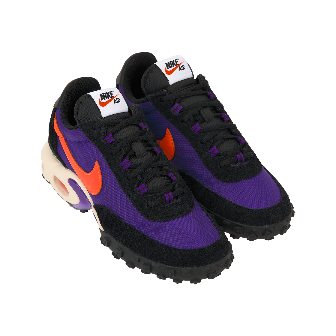나이키 에어맥스 와플 볼티지 퍼플 앤 토탈 오렌지(Nike Air Max Waffle Voltage Purple and Total Orange) - 4