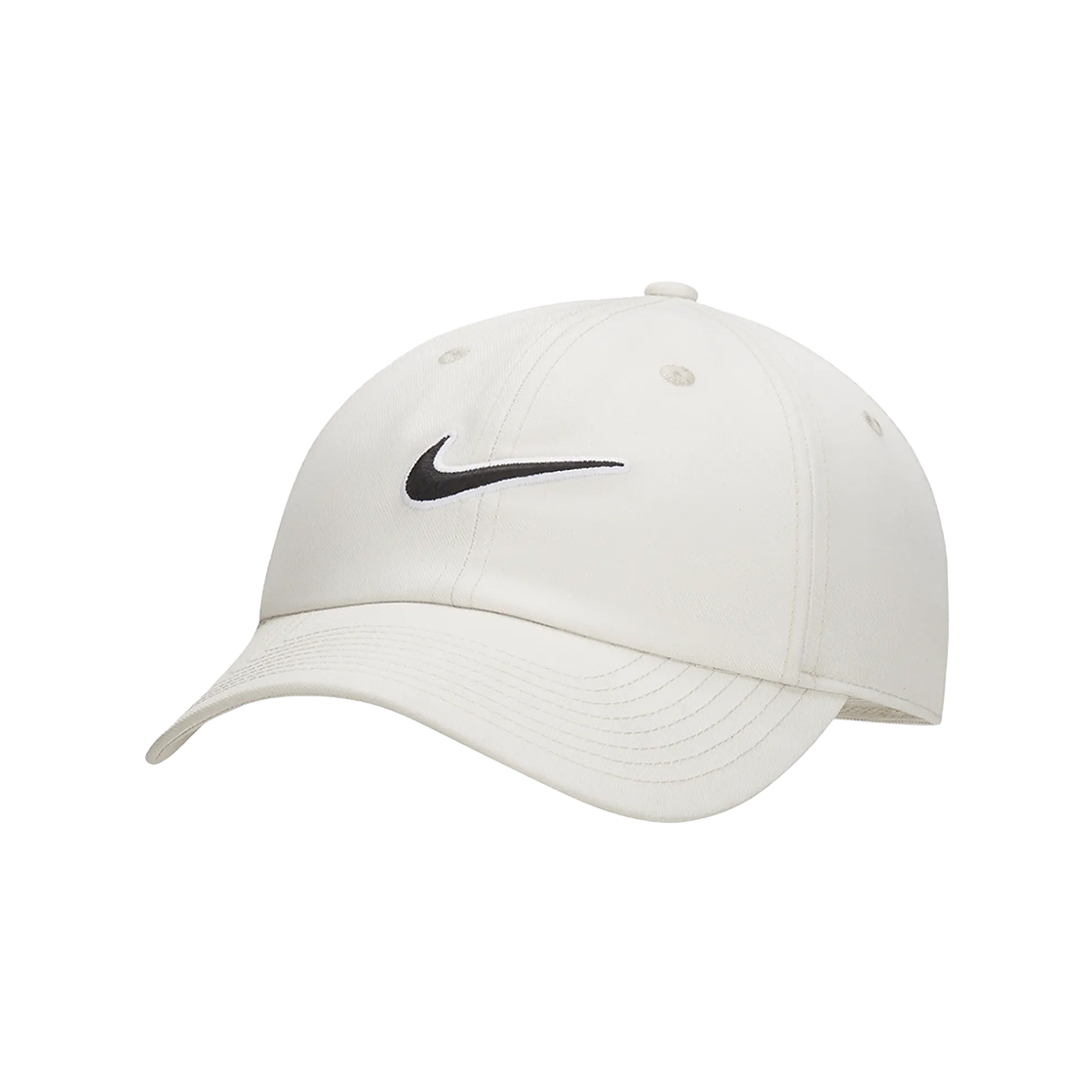 나이키 클럽 언스트럭처 스우시 캡 라이트 본 블랙(Nike Club Unstructured Swoosh Cap Light Bone Black) - 1