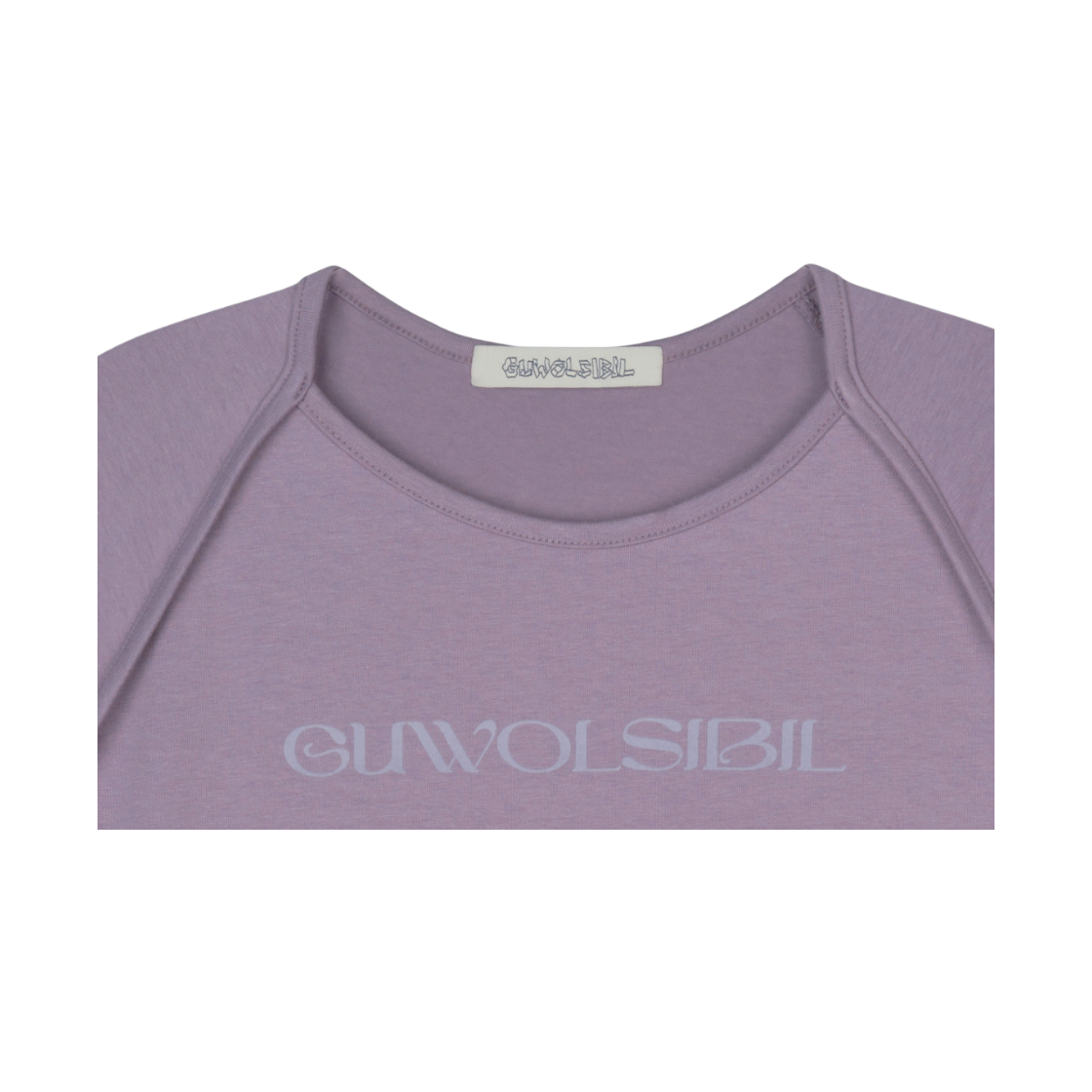 구월십일 볼레로 반팔 티셔츠 퍼플(GUWOLSIBIL Bolero Short Sleeve Top Purple) - 3