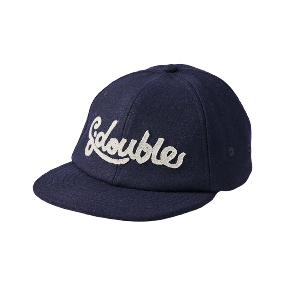 에스더블 커시브 폴드업 울 스트랩백 네이비(S/Double Cursive Foldup Wool Strapback Navy)