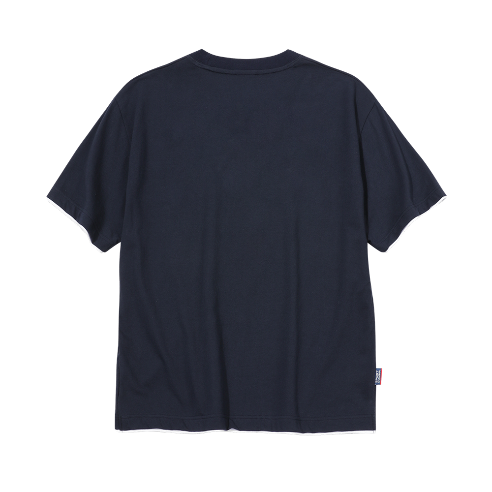 스포츠챔버 펄스 로고 티셔츠 네이비(SPORT CHAMBER Pulse Logo T-Shirt Navy) - 2
