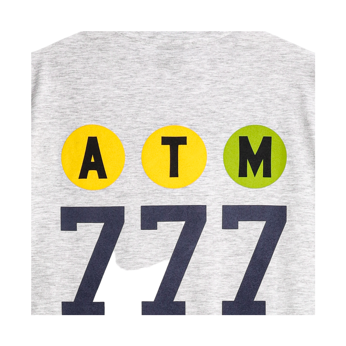 애프터매스 ATM 로고 반팔 티셔츠 라이트 헤더 그레이(Aftermath Atm Logo Tee Heather Grey) - 6