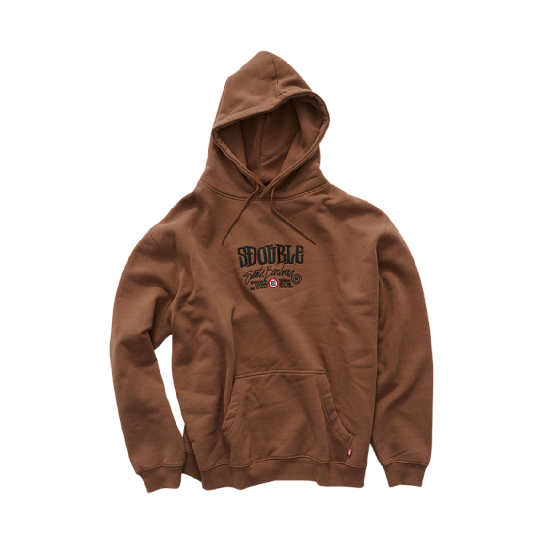 에스더블 트레이드마크 풀오버 후드 초콜릿(S/Double Trademark Pullover Hoodie Chocolate)