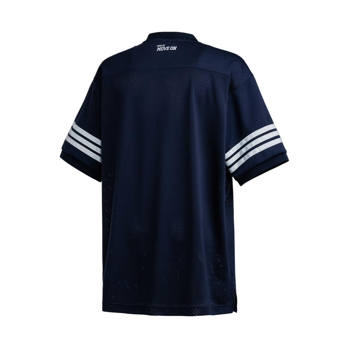 두산 베어스 x 아디다스 숏슬리브 티셔츠 팀 네이비 오프 화이트 - KR 사이즈(Doosan Bears x Adidas Short Sleeve T-Shirt Team Navy Off White - KR Sizing) - 2