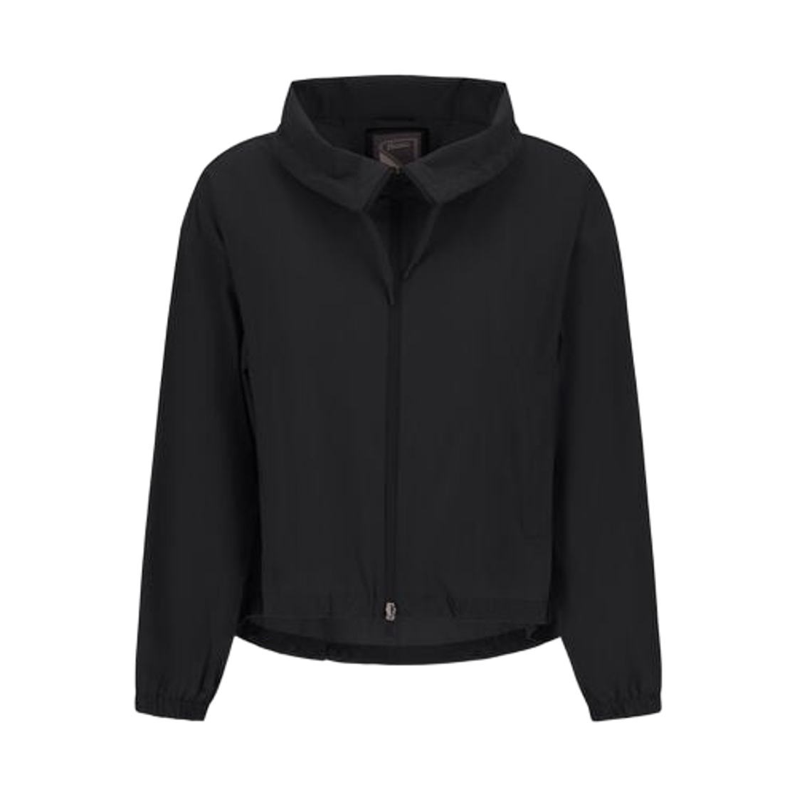 (W) 에르노 UV 50+ 나일론 자켓 블랙((W) Herno UV 50+ Nylon Jacket Black) - 1