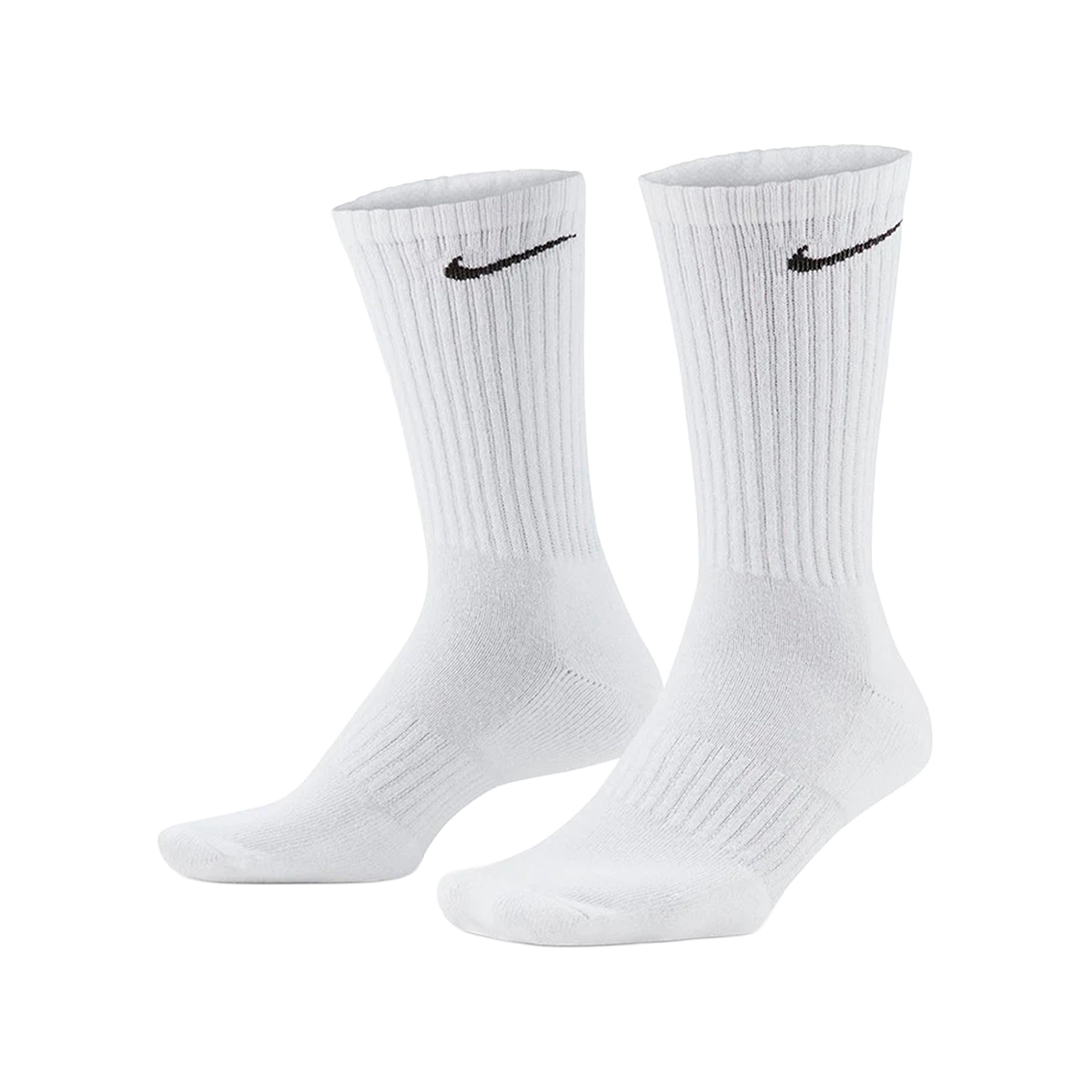 나이키 쿠션 트레이닝 크루 삭스 화이트 (3개입)(Nike Cushioned Training Crew Socks White (3 Pack)) - 1