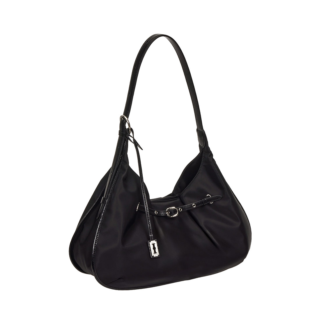 분크 헤이 소프트 슬링 숄더 미듐 블랙(vunque Hey Soft Sling Shoulder M Black)